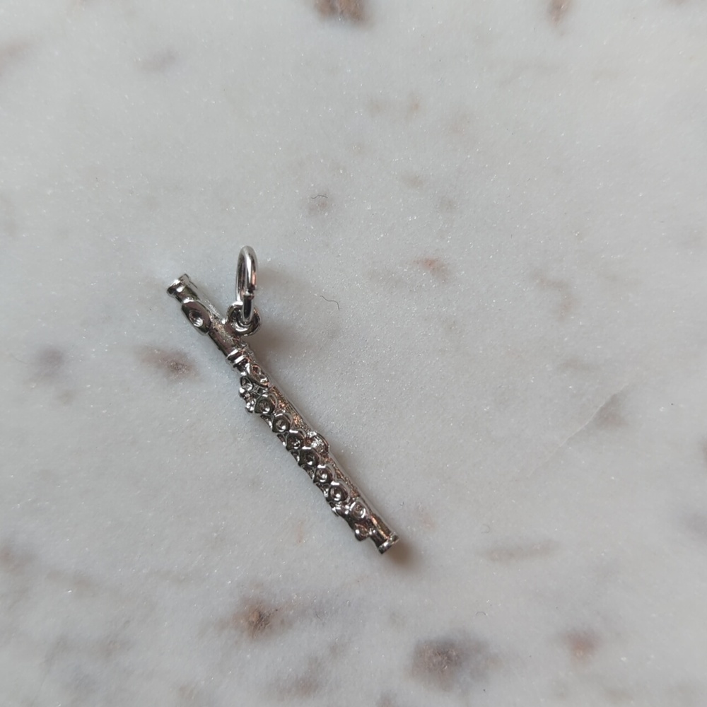 Sterling Silver Piccolo Charm